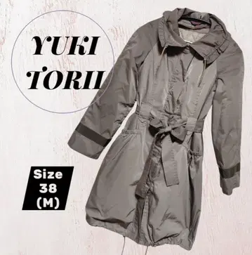 새상품급 Yuki Torii 허리 리본 코트