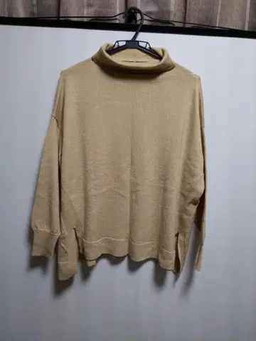 relume/JURNALSTANDARD 베이지 하이넥 스웨터 긴팔