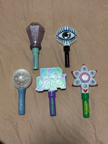 캬리 파뮤파뮤 응원봉 5개 세트