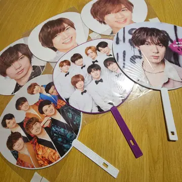 TravisJapan 시치고산카케 타츠야 역대 부채 6개 세트