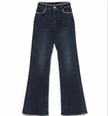 andmary Heart stitch denim navy blue S