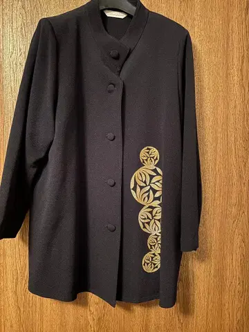 노카라 자켓 블랙