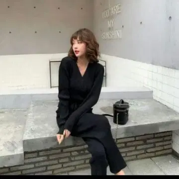 BIRTHDAY BASH 카슈쿨 니트 셋업