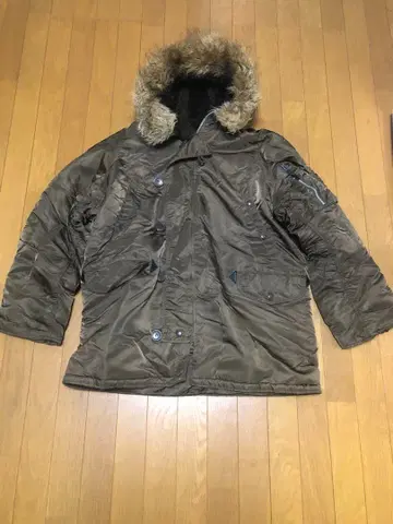 초레어 알파인더스트리 N3B 모즈 코트 플라이트 자켓 XL