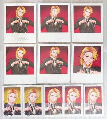 파라라이 토마 포토 G프리 4주년 금박 사인