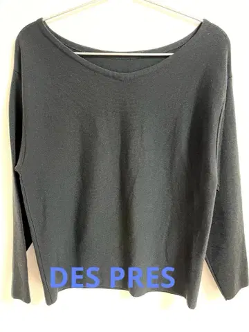 투모로우랜드 DES PRES 울 니트 블랙