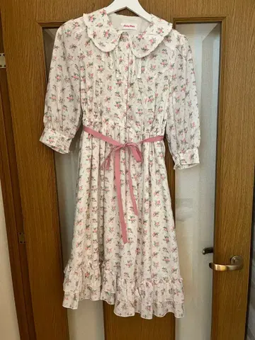 샤를리 템플 원피스 머리띠 세트