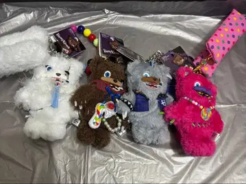 USJ 한정판 하미곰 전종 스트랩 포함 마스코트 키체인 세트