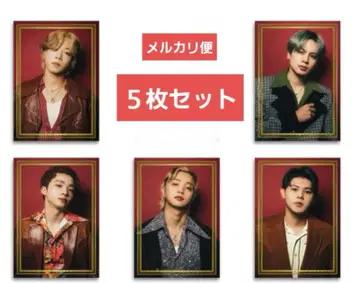 BE:FIRST I Want You Back 스티커 5장 세트