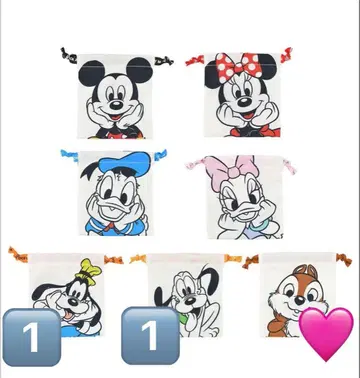 미키&프렌드 시크릿 복조리 네임 로고