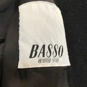 BASSO 쇼와 레트로 울 100% 코트