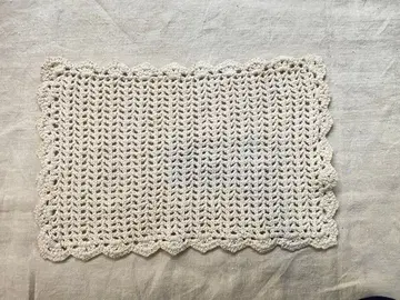 크로셰 뜨개질 매트 깔개 핸드메이드 인테리어
