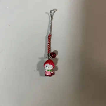지역 한정 키티 시즈오카 딸기 스트랩 끈