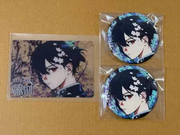 XlamV 스바루 캔뱃지 + 클리어 카드