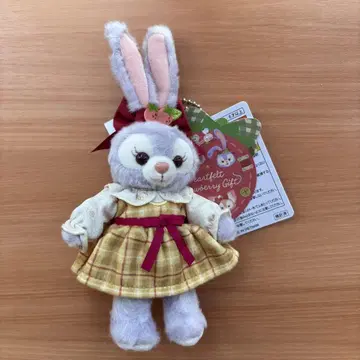 스텔라 루 인형 배지 하트 펠트 스트로베리 기프트