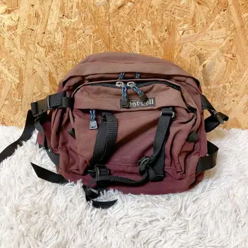 mont-bell 몽벨 바디백 퍼플