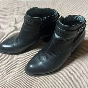 새상품급 VIONIC 바이오닉 가죽 부츠 블랙 25.0cm