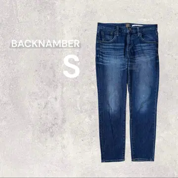 백넘버 스트레이트 데님 청바지 면 스트레치 28 남성용