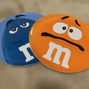 엠앤엠 수입 멜라민 플레이트 25cm