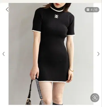 [ Chico ] OT 바이컬러 터틀 미니 OP