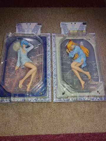 피규어 에반게리온 엑스트라 파자마 타임 아야나미 레이 아스카 2체