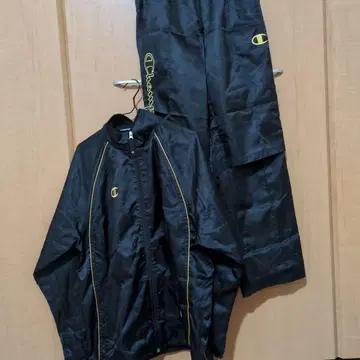 새상품급 Champion 챔피온 저지 세트 블랙 L 사이즈 주름 있음