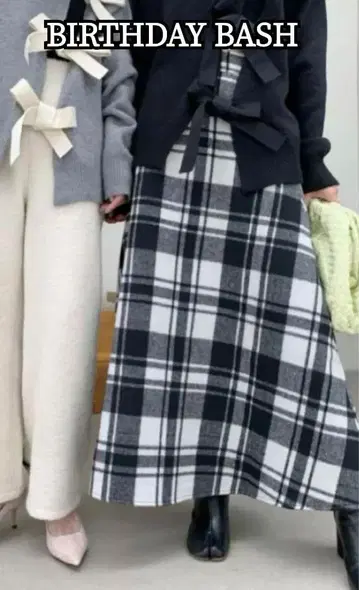 BirthdayBash 롱 스커트