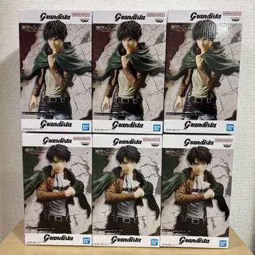 진격의 거인 Grandista-리바이&엘렌 2종 6체 세트