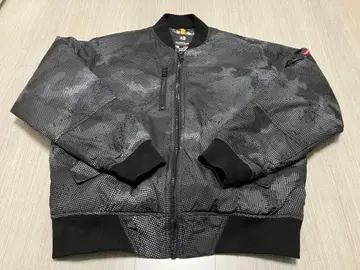 [새상품급] 바틀 플라이트 자켓 5260 카모플라주 블랙 3L