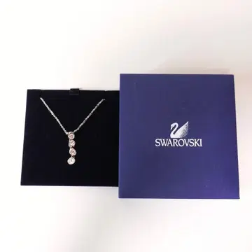 스와로브스키 4연 크리스탈 펜던트