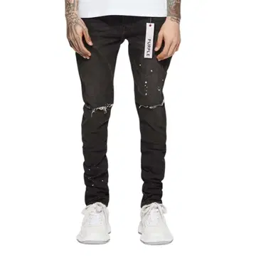 PURPLE BRAND P001 Black Overspray