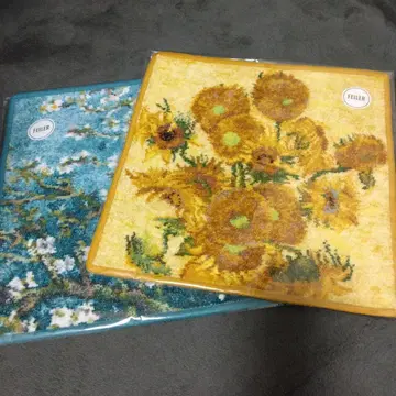 FEILER 페이러 고흐 손수건 해바라기 아몬드 블라썸