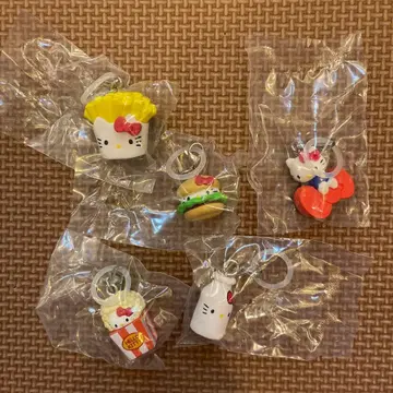 헬로키티 아메리칸 디자인 메지루시 액세서리 전 5종 컴플리트