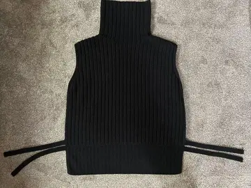 HARE 디자인 터틀 니트 베스트