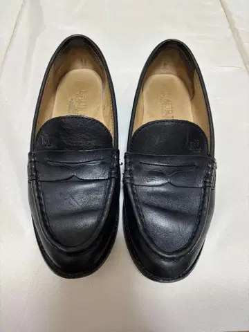 RL 랄프 로렌 천연 가죽 로퍼