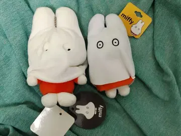 유령 미피 키링 마스코트 봉제 인형 미피 스타일