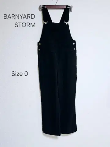 BARNYARD STORM 블랙 오버롤 심플