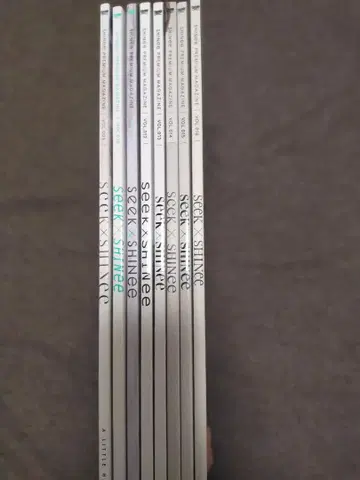 SHINee seek 뉴스레터 8권 세트