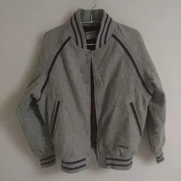 [ DESCENTE NCAA ] 바시티 자켓 그레이