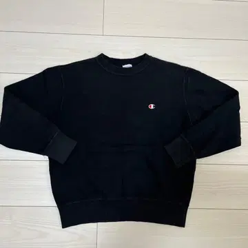 Champion 블랙 크루넥 트레이닝복 M