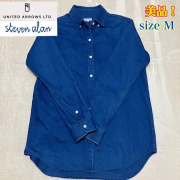 [ 새상품급 ] 여성용 데님 셔츠 중간 두께 M 사이즈