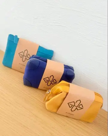 ANA 퍼스트 클래스 비즈니스 클래스 어메니티 3색 파우치 세트