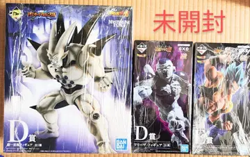 [ 미개봉 새상품 ] 제일복권 드래곤볼 피규어 3체 세트