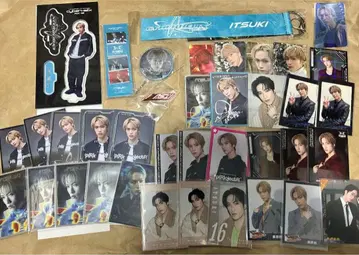 THE RAMPAGE 후지와라 이츠키 트레이딩 카드 아크릴 스탠드 빅 택