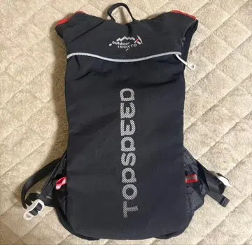 트레일 러닝 탑 스피드 백팩 블랙