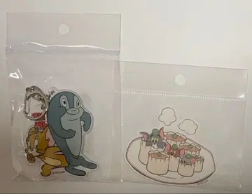 톰과 제리 톰제리 요코하마 스티커 물고기 아크릴 키링
