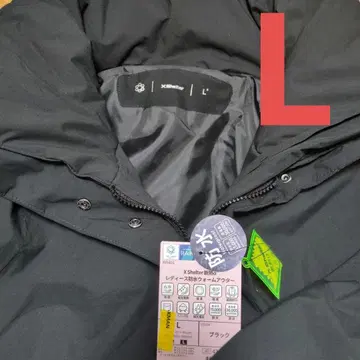 [ 새상품 ] 엑스쉘(R) 단열 알파 여성용 방수 웜 아우터 L 블랙