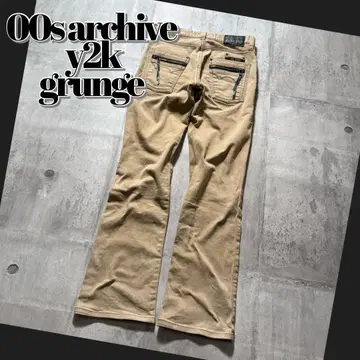 00s archive edwin flare pants y2k grunge