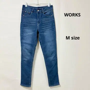 WORKS 웍스 데님 M 스키니 캐주얼 스트레치