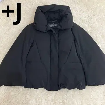 유니클로 +J 질 샌더 콜라보 하이브리드 다운 자켓 S 블랙 워셔블